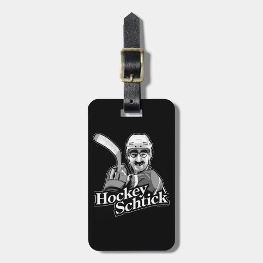Hockey Schtick Bagagelabel (Voorkant verticaal)