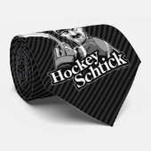 Hockey Schtick Stropdas (Opgerold)