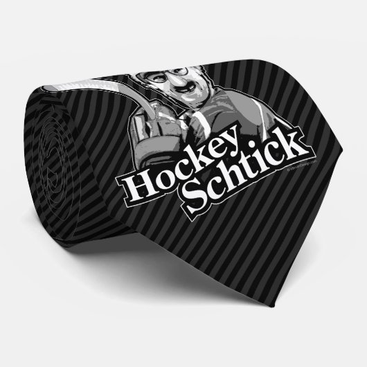 Hockey Schtick Stropdas (Opgerold)