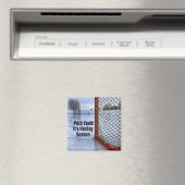 Hockey Season Ice Cold Funny Humor Puck Magneet (Insitu (Vaatwasser))