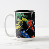 Hockey Season Ice Hockey Pattern Mok (Links)