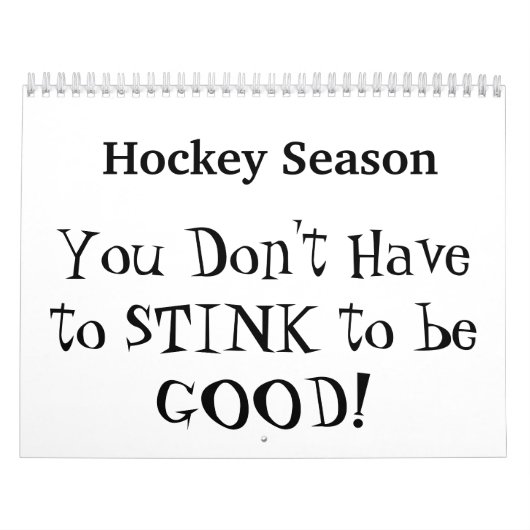 Hockey Season Poem Agenda Kalender (Hoes)