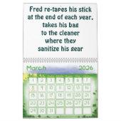 Hockey Season Poem Agenda Kalender (Mar 2026)