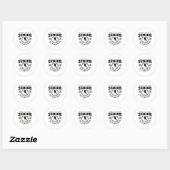 Hockey Senior De Laatste Periode 2026 Ronde Sticker (Vel)