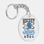 Hockey Senior Klasse van 2024 Sleutelhanger (Voorkant Links)
