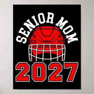 Hockey senior moeder 2027 ijshockey speler senior poster