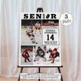 Hockey Senior Night 5 Foto Collage