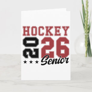 Hockey Senior Night Hockey Senior 2026 Afstuderen  Kaart