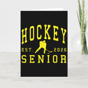 Hockey Senior Night Hockey Senior 2026 Afstuderen  Kaart