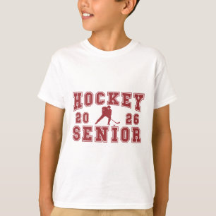 Hockey Senior Night Hockey Senior 2026 Afstuderen T-shirt