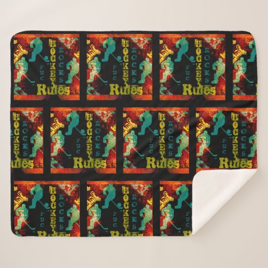 HOCKEY SHERPA DEKEN (Voorkant (horizontaal))