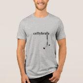 HOCKEY SHIRT: CELLYBRATE Tri-Blend SHIRT (Voorkant)