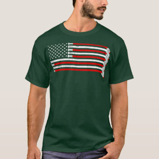 Hockey Shirt Hockey Amerikaanse vlag Shirt Hockey 