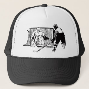 Hockey Shot op Net Trucker Pet