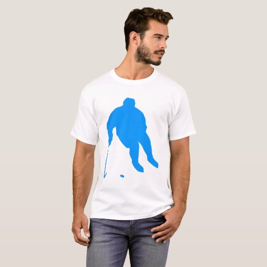 Hockey Silhouet T-shirt (Voorkant volledig)