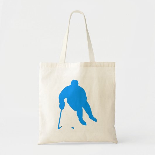 Hockey Silhouet Tote Bag (Voorkant)