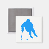 Hockey Silhouette Magneet (Voorkant / Achterkant)