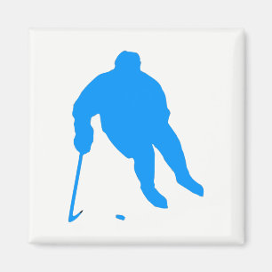 Hockey Silhouette Magneet