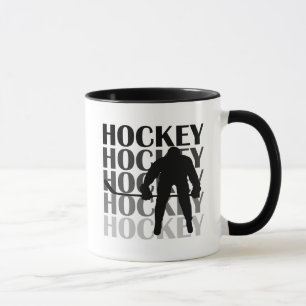 Hockey Silhouette T-shirts en cadeautjes Mok
