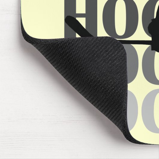 Hockey Silhouette T-shirts en cadeautjes Muismat (Hoek)