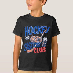 Hockey Sisters Club Game Day Hockey Club Iced T-shirt