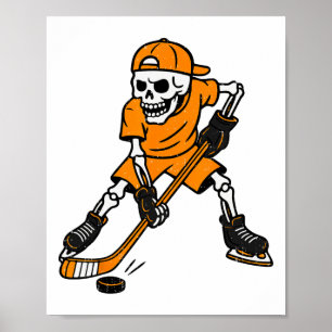 Hockey Skelet Halloween Kostuum Jongens Tieners Me Poster
