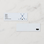 Hockey - Skinny Mini Visitekaartje (Voorkant / Achterkant)