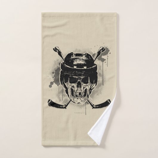Hockey Skull Bad Handdoek (Handdoek)