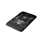 Hockey Skull Badmat (Gekanteld)