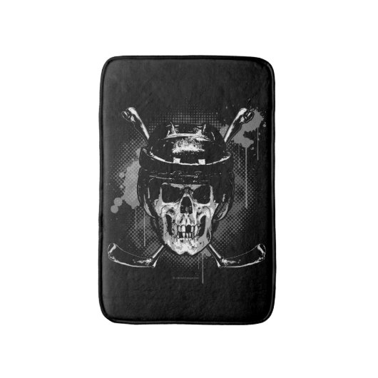 Hockey Skull Badmat (Voorkant Verticaal)