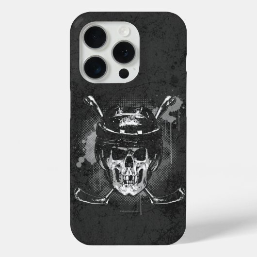 Hockey Skull Case-Mate iPhone Case (Achterkant)