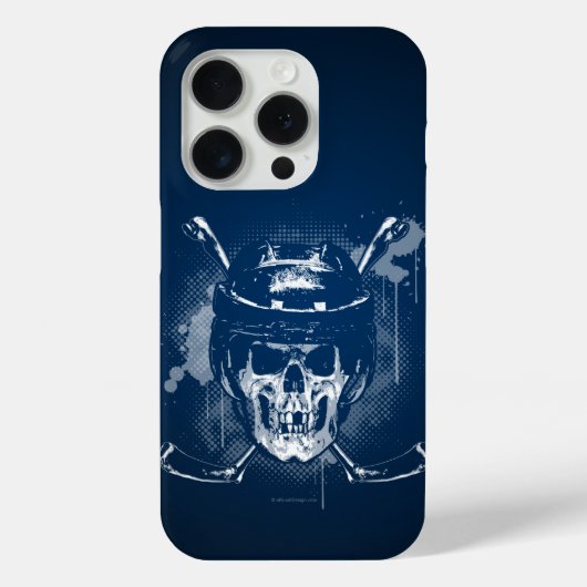 Hockey Skull Case-Mate iPhone Case (Achterkant)