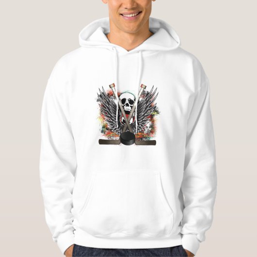 Hockey Skull Hoodie (Voorkant)