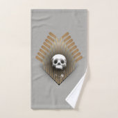 Hockey Skull & Sticks Bad Handdoek (Handdoek)