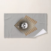 Hockey Skull & Sticks Bad Handdoek (Handdoek)