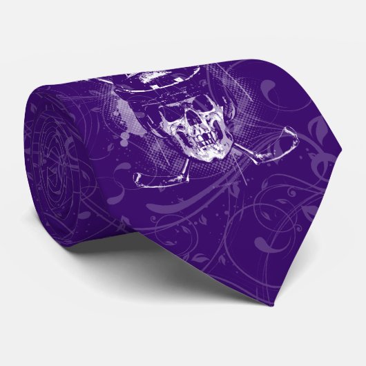 Hockey Skull Stropdas (Opgerold)