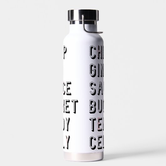 Hockey Slang - Chirp Gino Sauce Bucket Tendy Celly Waterfles (Links)