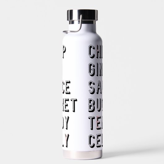 Hockey Slang - Chirp Gino Sauce Bucket Tendy Celly Waterfles (Rechts)