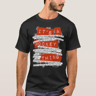 Hockey Slang Classic TShirt