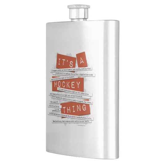 Hockey Slang Heupfles (Links)