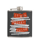 Hockey Slang Heupfles (Voorkant)
