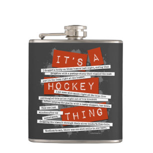 Hockey Slang Heupfles
