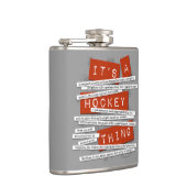 Hockey Slang Hip Flask Heupfles (Rechts)