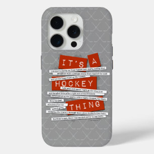 Hockey Slang iPhone 5 hoesje