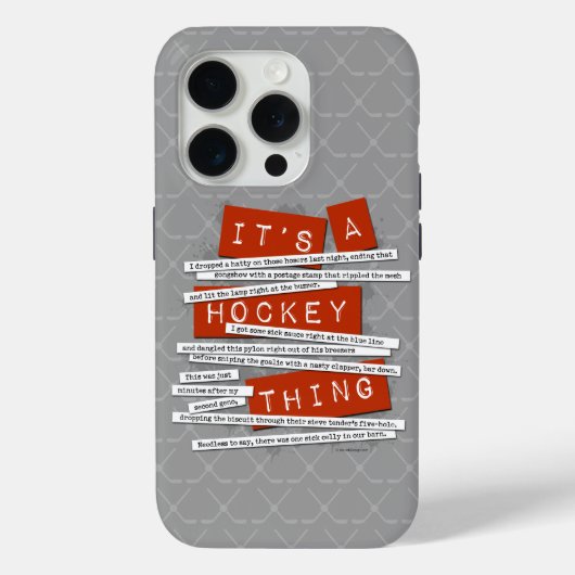 Hockey Slang iPhone 5 hoesje (Achterkant)