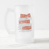 Hockey Slang Matglas Bierpul (Links)