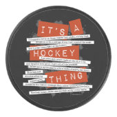 Hockey Slang Puck (Voorkant)