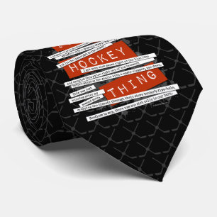 Hockey Slang Stropdas