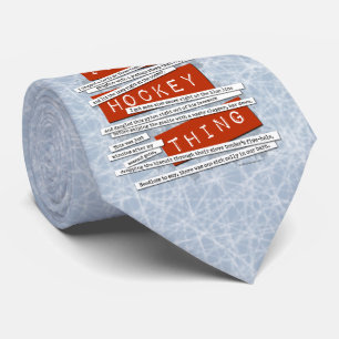 Hockey Slang Stropdas