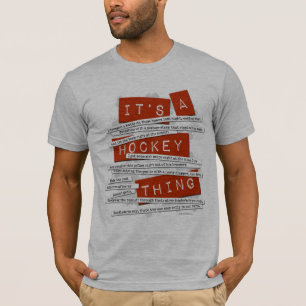 Hockey Slang T-shirt